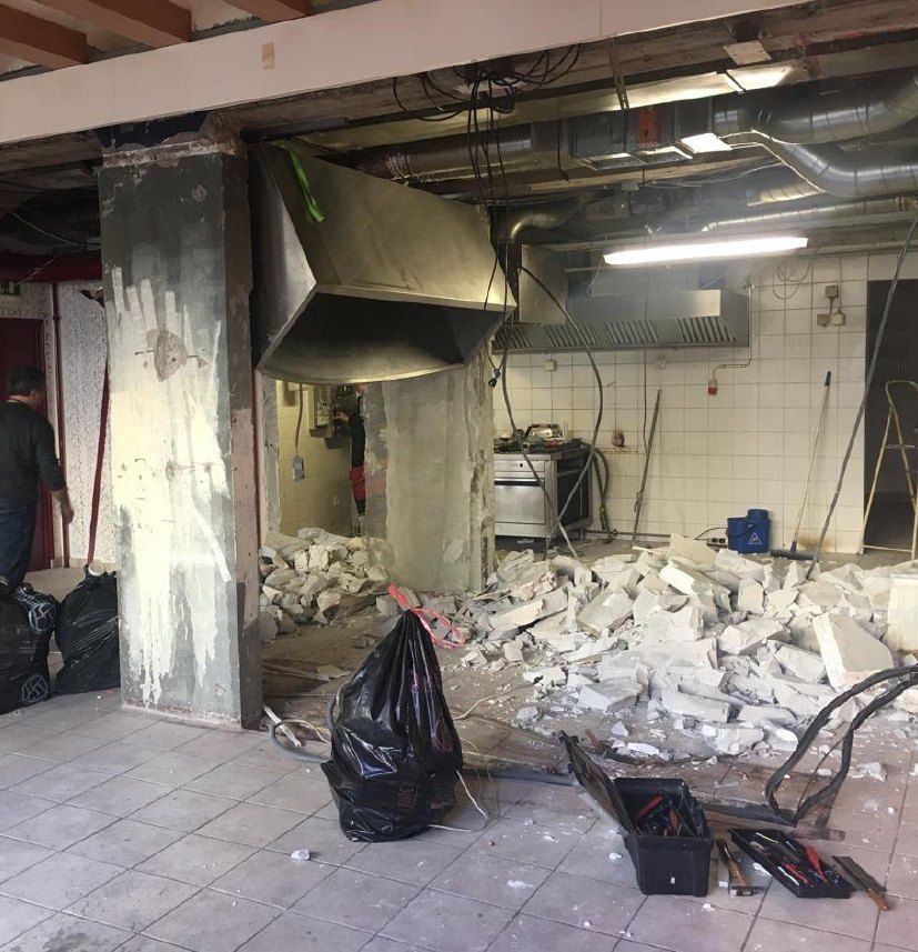 Le local de Voodoo Reyes mis à nu avant les travaux